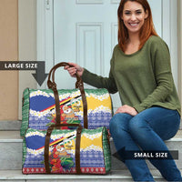 Personalised Torba Joyeux Noel Travel Bag Proud To Be a Ni-Van Sand Drawing Art LT9 - Polynesian Pride