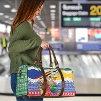 Personalised Torba Joyeux Noel Travel Bag Proud To Be a Ni-Van Sand Drawing Art LT9 - Polynesian Pride