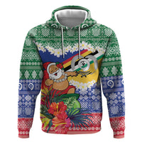 Personalised Torba Joyeux Noel Zip Hoodie Proud To Be a Ni-Van Sand Drawing Art - Polynesian Pride