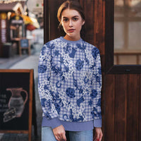 Mokihana Maile Ilima Leis Paniolo Palaka Ugly Christmas Sweater Hawaiian Polu Spirit - Polynesian Pride