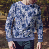 Mokihana Maile Ilima Leis Paniolo Palaka Ugly Christmas Sweater Hawaiian Polu Spirit - Polynesian Pride