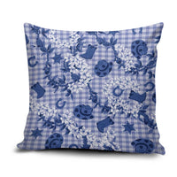 Mokihana Maile Ilima Leis Paniolo Palaka Pillow Cover Hawaiian Polu Spirit - Polynesian Pride