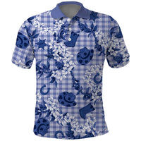 Mokihana Maile Ilima Leis Paniolo Palaka Polo Shirt Hawaiian Polu Spirit - Polynesian Pride