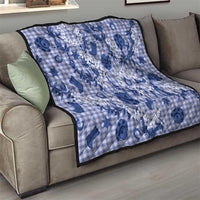 Mokihana Maile Ilima Leis Paniolo Palaka Quilt Hawaiian Polu Spirit - Polynesian Pride