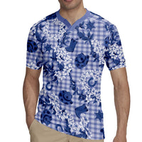 Mokihana Maile Ilima Leis Paniolo Palaka Rugby Jersey Hawaiian Polu Spirit LT9 - Polynesian Pride