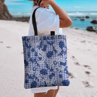 Mokihana Maile Ilima Leis Paniolo Palaka Tote Bag Hawaiian Polu Spirit - Polynesian Pride