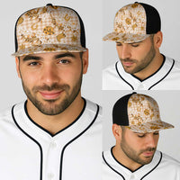 Mokihana Maile Ilima Leis Paniolo Palaka Baseball Net Cap Hawaiian Kula Spirit LT9 - Polynesian Pride