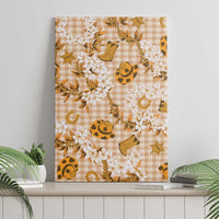 Mokihana Maile Ilima Leis Paniolo Palaka Canvas Wall Art Hawaiian Kula Spirit - Polynesian Pride