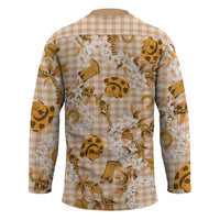 Mokihana Maile Ilima Leis Paniolo Palaka Hockey Jersey Hawaiian Kula Spirit - Polynesian Pride