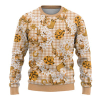 Mokihana Maile Ilima Leis Paniolo Palaka Ugly Christmas Sweater Hawaiian Kula Spirit - Polynesian Pride