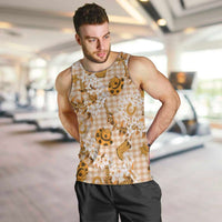 Mokihana Maile Ilima Leis Paniolo Palaka Men Tank Top Hawaiian Kula Spirit - Polynesian Pride