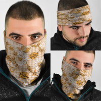 Mokihana Maile Ilima Leis Paniolo Palaka Neck Gaiter Hawaiian Kula Spirit - Polynesian Pride