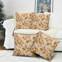 Mokihana Maile Ilima Leis Paniolo Palaka Pillow Cover Hawaiian Kula Spirit - Polynesian Pride