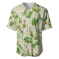 Mokihana Maile Ilima Leis Paniolo Palaka Baseball Jersey Hawaiian Omaomo Ala Spirit LT9 Green - Polynesian Pride