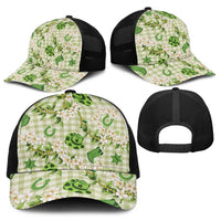 Mokihana Maile Ilima Leis Paniolo Palaka Baseball Net Cap Hawaiian Omaomo Ala Spirit LT9 - Polynesian Pride