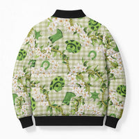 Mokihana Maile Ilima Leis Paniolo Palaka Bomber Puffer Jacket Hawaiian Omaomo Ala Spirit - Polynesian Pride