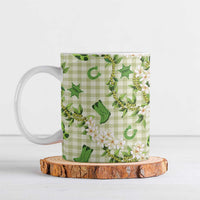 Mokihana Maile Ilima Leis Paniolo Palaka Ceramic Mug Hawaiian Omaomo Ala Spirit - Polynesian Pride