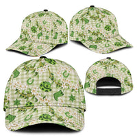 Mokihana Maile Ilima Leis Paniolo Palaka Classic Cap Hawaiian Omaomo Ala Spirit - Polynesian Pride