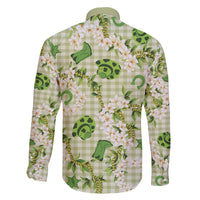 Mokihana Maile Ilima Leis Paniolo Palaka Family Matching Long Sleeve Bodycon Dress and Hawaiian Shirt Hawaiian Omaomo Ala Spirit - Polynesian Pride