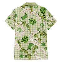 Mokihana Maile Ilima Leis Paniolo Palaka Family Matching Off The Shoulder Long Sleeve Dress and Hawaiian Shirt Hawaiian Omaomo Ala Spirit - Polynesian Pride