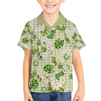 Mokihana Maile Ilima Leis Paniolo Palaka Family Matching Summer Maxi Dress and Hawaiian Shirt Hawaiian Omaomo Ala Spirit - Polynesian Pride