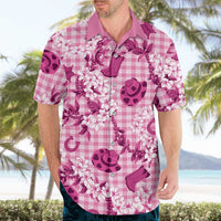 Mokihana Maile Ilima Leis Paniolo Palaka Hawaiian Shirt Hawaiian Omaomo Ulaula Spirit - Polynesian Pride