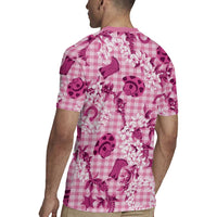 Mokihana Maile Ilima Leis Paniolo Palaka Rugby Jersey Hawaiian Omaomo Ulaula Spirit - Polynesian Pride