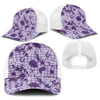 Mokihana Maile Ilima Leis Paniolo Palaka Baseball Net Cap Hawaiian Poni Spirit LT9 - Polynesian Pride