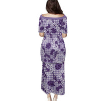 Mokihana Maile Ilima Leis Paniolo Palaka Family Matching Puletasi and Hawaiian Shirt Hawaiian Poni Spirit - Polynesian Pride