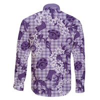 Mokihana Maile Ilima Leis Paniolo Palaka Family Matching Tank Maxi Dress and Hawaiian Shirt Hawaiian Poni Spirit - Polynesian Pride