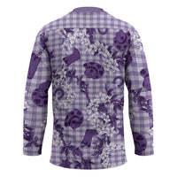 Mokihana Maile Ilima Leis Paniolo Palaka Hockey Jersey Hawaiian Poni Spirit - Polynesian Pride