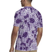 Mokihana Maile Ilima Leis Paniolo Palaka Rugby Jersey Hawaiian Poni Spirit - Polynesian Pride