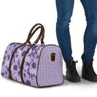 Mokihana Maile Ilima Leis Paniolo Palaka Travel Bag Hawaiian Poni Spirit - Polynesian Pride