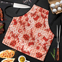 Mokihana Maile Ilima Leis Paniolo Palaka Apron Hawaiian Ulaula Spirit - Polynesian Pride