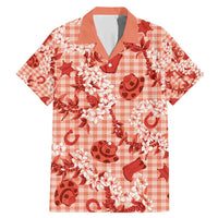 Mokihana Maile Ilima Leis Paniolo Palaka Family Matching Mermaid Dress and Hawaiian Shirt Hawaiian Ulaula Spirit - Polynesian Pride