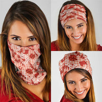 Mokihana Maile Ilima Leis Paniolo Palaka Neck Gaiter Hawaiian Ulaula Spirit - Polynesian Pride