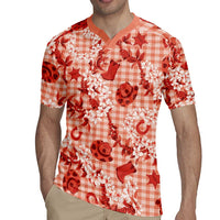 Mokihana Maile Ilima Leis Paniolo Palaka Rugby Jersey Hawaiian Ulaula Spirit - Polynesian Pride