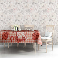 Mokihana Maile Ilima Leis Paniolo Palaka Tablecloth Hawaiian Ulaula Spirit - Polynesian Pride