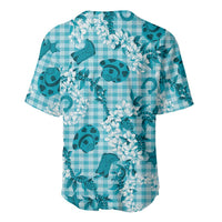 Mokihana Maile Ilima Leis Paniolo Palaka Baseball Jersey Hawaiian Polu Opa Spirit - Polynesian Pride