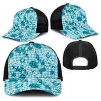 Mokihana Maile Ilima Leis Paniolo Palaka Baseball Net Cap Hawaiian Polu Opa Spirit LT9 - Polynesian Pride
