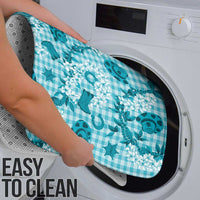 Mokihana Maile Ilima Leis Paniolo Palaka Bathroom Set Hawaiian Polu Opa Spirit - Polynesian Pride