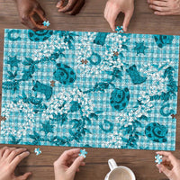 Mokihana Maile Ilima Leis Paniolo Palaka Puzzle Hawaiian Polu Opa Spirit - Polynesian Pride