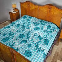 Mokihana Maile Ilima Leis Paniolo Palaka Quilt Hawaiian Polu Opa Spirit - Polynesian Pride