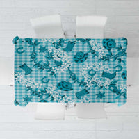 Mokihana Maile Ilima Leis Paniolo Palaka Tablecloth Hawaiian Polu Opa Spirit - Polynesian Pride