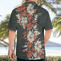 Hawaii Tartan With Hibiscus Hawaiian Shirt Polynesian Pattern Vintage LT9 - Polynesian Pride