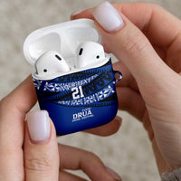 Fiji Rugby Pacific Custom AirPods Case Pasifika Tapa Pattern LT9 - Polynesian Pride