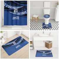 Fiji Rugby Pacific Custom Bathroom Set Pasifika Tapa Pattern LT9 - Polynesian Pride