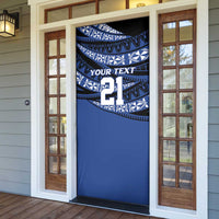 Fiji Rugby Pacific Custom Door Cover Pasifika Tapa Pattern LT9 - Polynesian Pride