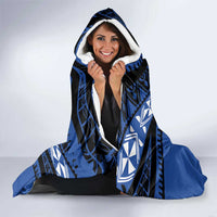 Fiji Rugby Pacific Custom Hooded Blanket Pasifika Tapa Pattern