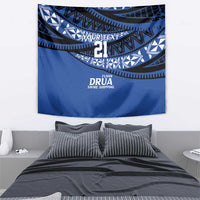 Fiji Rugby Pacific Custom Tapestry Pasifika Tapa Pattern